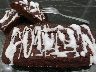 Veganer Schokobrownie mit Rote Beete