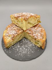 Rhabarberkuchen mit Streuseln